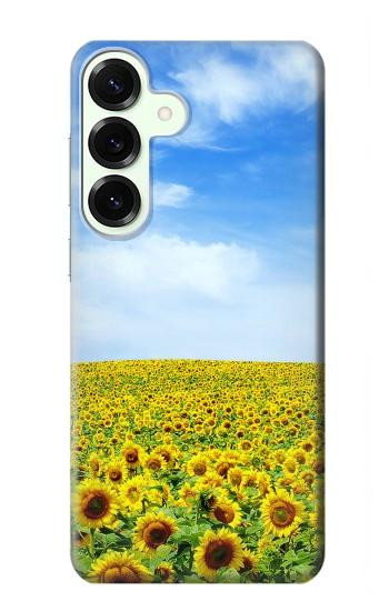 S0232 Sunflower Hülle Schutzhülle Taschen für Samsung Galaxy S25 Plus