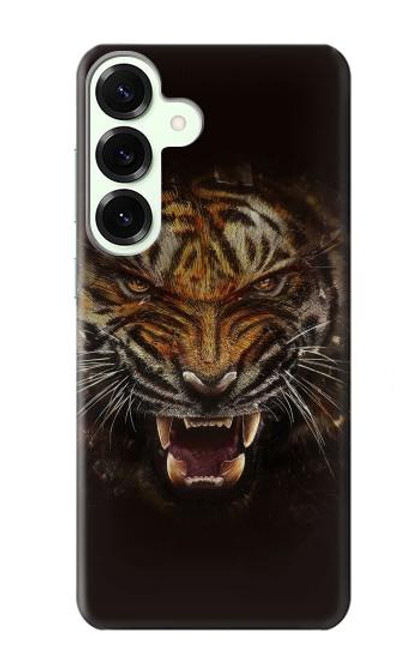 S0575 Tiger Face Hülle Schutzhülle Taschen für Samsung Galaxy S25 Plus