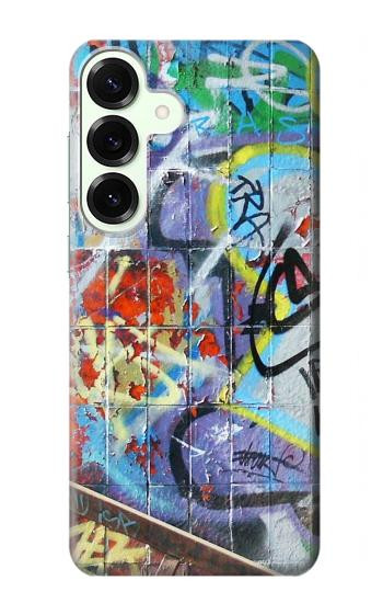 S0588 Wall Graffiti Hülle Schutzhülle Taschen für Samsung Galaxy S25 Plus