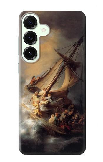 S1091 Rembrandt Christ in The Storm Hülle Schutzhülle Taschen für Samsung Galaxy S25 Plus