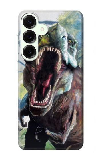 S1453 Trex Tyrannosaurus Rex Dinosaur Hülle Schutzhülle Taschen für Samsung Galaxy S25 Plus