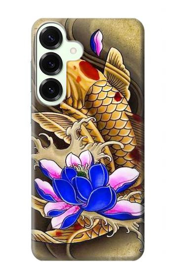 S1604 Carp Koi Fish Japanese Tattoo Hülle Schutzhülle Taschen für Samsung Galaxy S25 Plus
