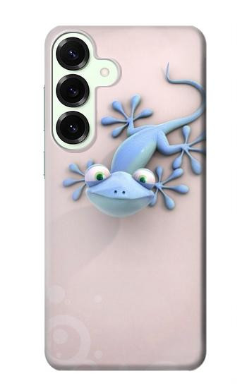 S1631 Funny Gecko Lizard Hülle Schutzhülle Taschen für Samsung Galaxy S25 Plus