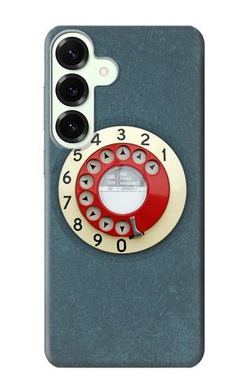 S1968 Rotary Dial Telephone Hülle Schutzhülle Taschen für Samsung Galaxy S25 Plus