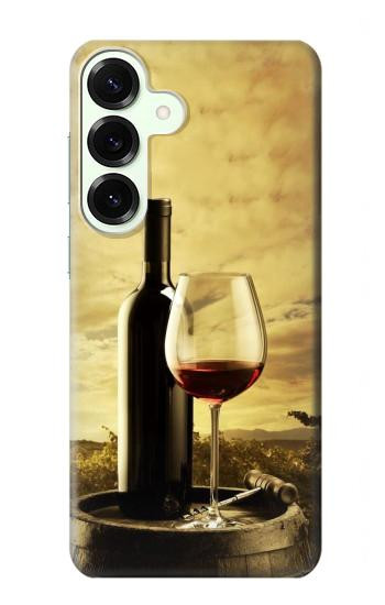 S2042 A Grape Vineyard Grapes Bottle Red Wine Hülle Schutzhülle Taschen für Samsung Galaxy S25 Plus