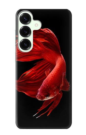 S2092 Red Siamese Fighting Fish Hülle Schutzhülle Taschen für Samsung Galaxy S25 Plus