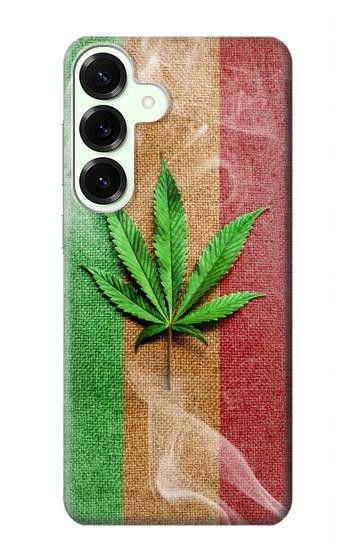 S2109 Smoke Reggae Rasta Flag Hülle Schutzhülle Taschen für Samsung Galaxy S25 Plus