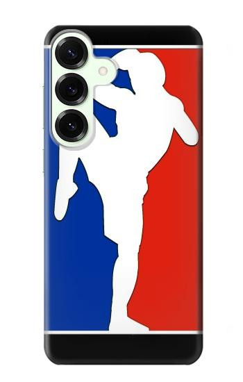 S2278 Muay Thai Kickboxing MMA Martial Art White Hülle Schutzhülle Taschen für Samsung Galaxy S25 Plus