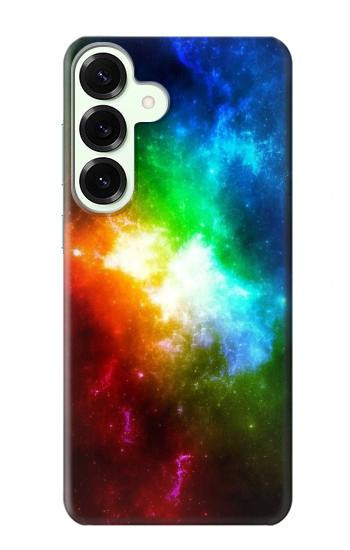 S2312 Colorful Rainbow Space Galaxy Hülle Schutzhülle Taschen für Samsung Galaxy S25 Plus