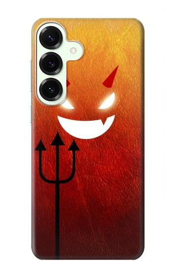 S2454 Red Cute Little Devil Cartoon Hülle Schutzhülle Taschen für Samsung Galaxy S25 Plus