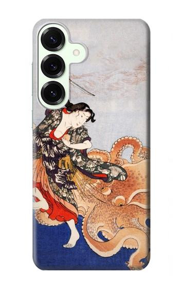 S2496 Japan Art Utagawa Kuniyoshi Tamatori Hülle Schutzhülle Taschen für Samsung Galaxy S25 Plus
