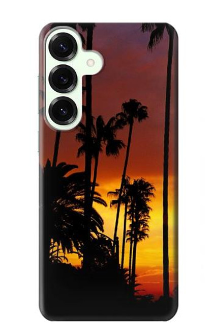 S2563 California Sunrise Hülle Schutzhülle Taschen für Samsung Galaxy S25 Plus