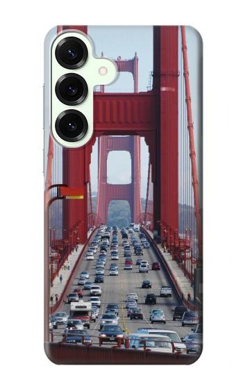 S2637 Golden Gate Bridge Hülle Schutzhülle Taschen für Samsung Galaxy S25 Plus