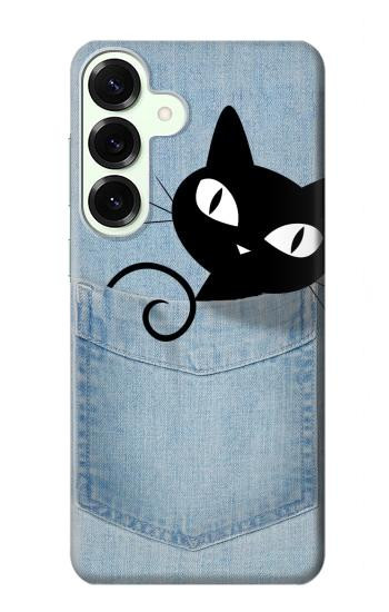 S2641 Pocket Black Cat Hülle Schutzhülle Taschen für Samsung Galaxy S25 Plus