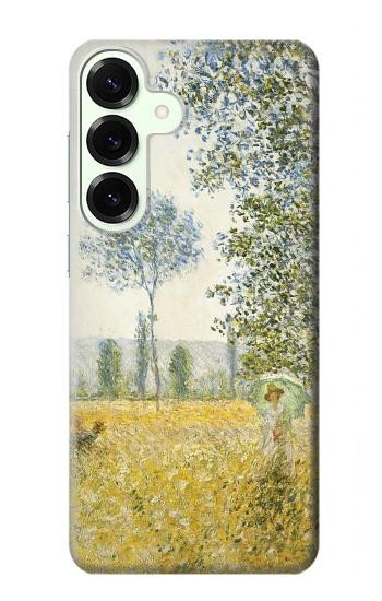 S2682 Claude Monet Fields In Spring Hülle Schutzhülle Taschen für Samsung Galaxy S25 Plus