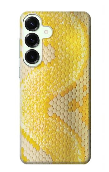 S2713 Yellow Snake Skin Graphic Printed Hülle Schutzhülle Taschen für Samsung Galaxy S25 Plus