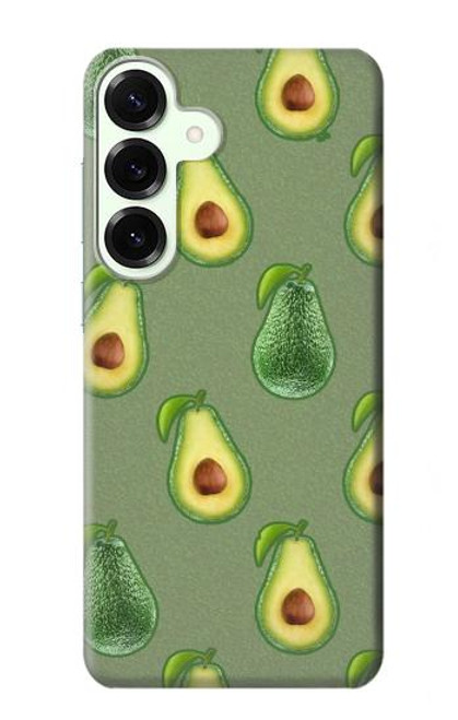 S3285 Avocado Fruit Pattern Hülle Schutzhülle Taschen für Samsung Galaxy S25 Plus