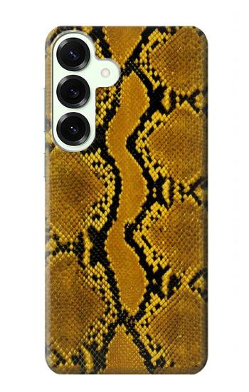 S3365 Yellow Python Skin Graphic Print Hülle Schutzhülle Taschen für Samsung Galaxy S25 Plus