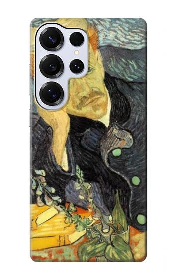 S0212 Van Gogh Portrait of Dr. Gachet Hülle Schutzhülle Taschen für Samsung Galaxy S25 Ultra