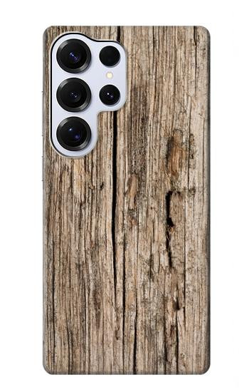 S0600 Wood Graphic Printed Hülle Schutzhülle Taschen für Samsung Galaxy S25 Ultra