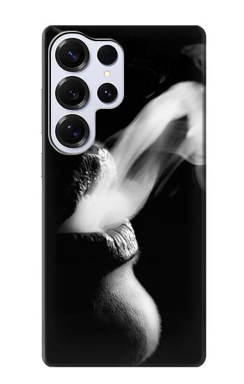 S0917 Sexy Lip Girl Smoking Hülle Schutzhülle Taschen für Samsung Galaxy S25 Ultra