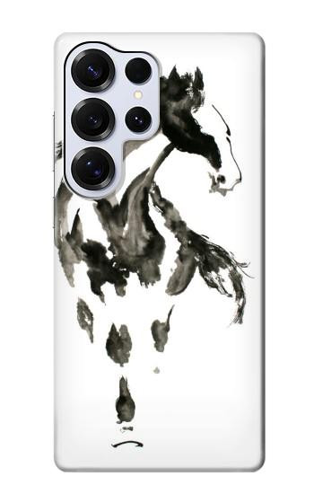 S1031 Horse Paintbrush Hülle Schutzhülle Taschen für Samsung Galaxy S25 Ultra