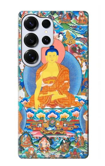 S1256 Buddha Paint Hülle Schutzhülle Taschen für Samsung Galaxy S25 Ultra