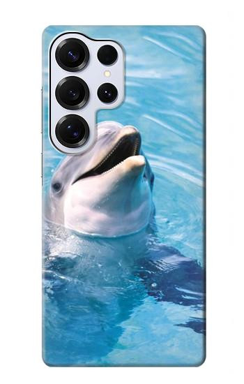 S1291 Dolphin Hülle Schutzhülle Taschen für Samsung Galaxy S25 Ultra