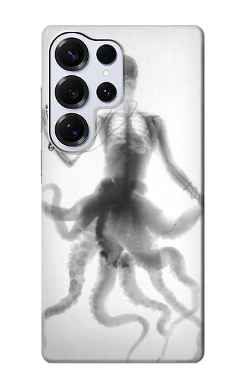 S1432 Skull Octopus X-ray Hülle Schutzhülle Taschen für Samsung Galaxy S25 Ultra