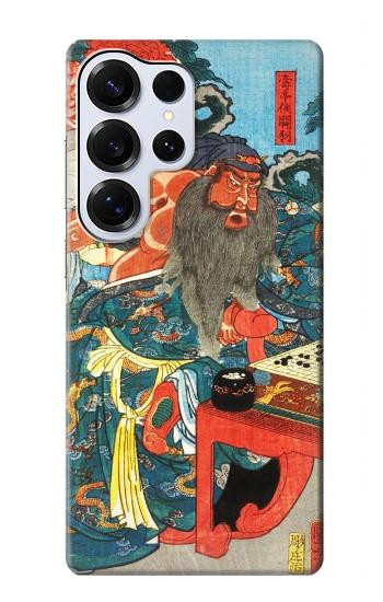 S1826 Utagawa Kuniyoshi Guan Yu Hülle Schutzhülle Taschen für Samsung Galaxy S25 Ultra