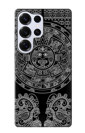 S1838 Mayan Pattern Hülle Schutzhülle Taschen für Samsung Galaxy S25 Ultra