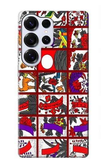 S1923 Hanafuda Japanese Flower Card Hülle Schutzhülle Taschen für Samsung Galaxy S25 Ultra