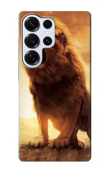 S1957 Lion Aslan Hülle Schutzhülle Taschen für Samsung Galaxy S25 Ultra