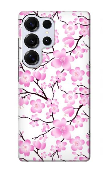 S1972 Sakura Cherry Blossoms Hülle Schutzhülle Taschen für Samsung Galaxy S25 Ultra