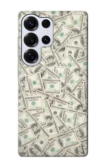 S2077 Money Dollar Banknotes Hülle Schutzhülle Taschen für Samsung Galaxy S25 Ultra