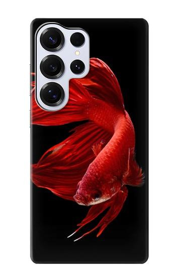 S2092 Red Siamese Fighting Fish Hülle Schutzhülle Taschen für Samsung Galaxy S25 Ultra