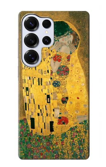 S2137 Gustav Klimt The Kiss Hülle Schutzhülle Taschen für Samsung Galaxy S25 Ultra
