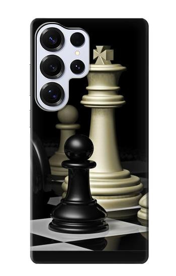 S2262 Chess King Hülle Schutzhülle Taschen für Samsung Galaxy S25 Ultra