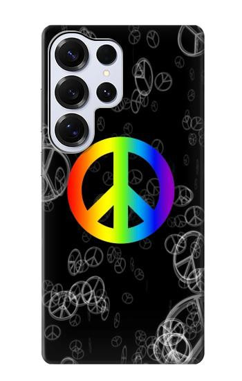 S2356 Peace Sign Hülle Schutzhülle Taschen für Samsung Galaxy S25 Ultra