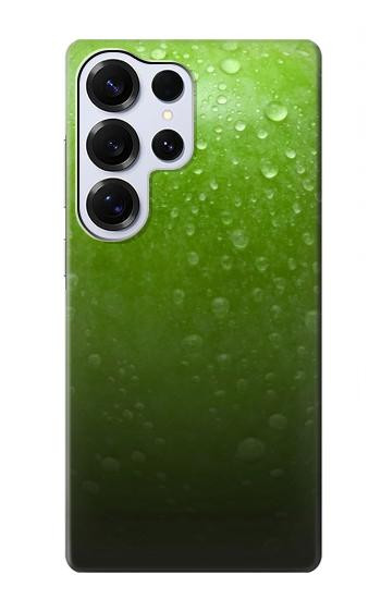 S2475 Green Apple Texture Seamless Hülle Schutzhülle Taschen für Samsung Galaxy S25 Ultra