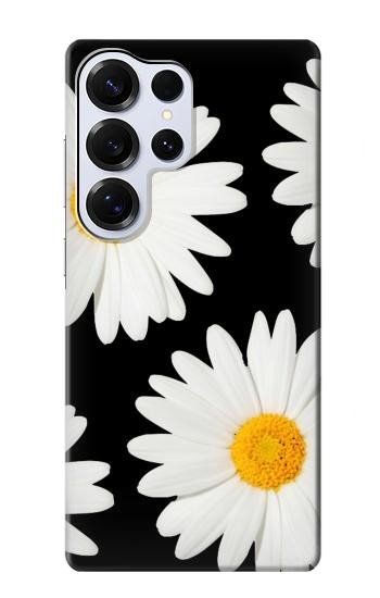 S2477 Daisy flower Hülle Schutzhülle Taschen für Samsung Galaxy S25 Ultra