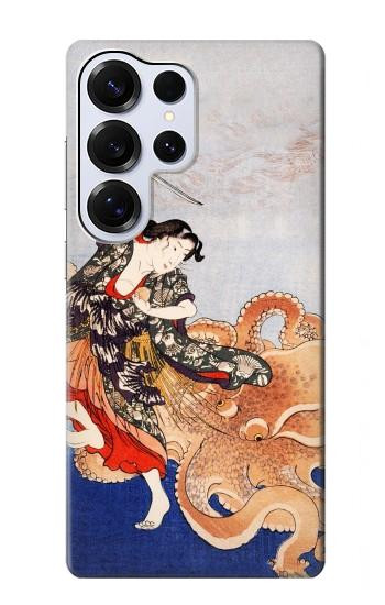 S2496 Japan Art Utagawa Kuniyoshi Tamatori Hülle Schutzhülle Taschen für Samsung Galaxy S25 Ultra
