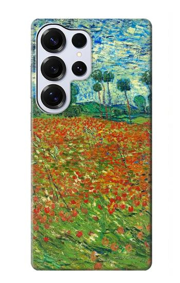 S2681 Field Of Poppies Vincent Van Gogh Hülle Schutzhülle Taschen für Samsung Galaxy S25 Ultra