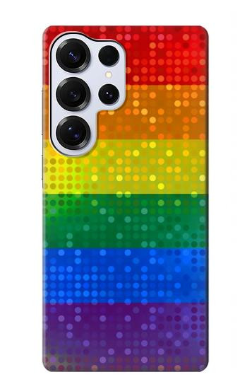 S2683 Rainbow LGBT Pride Flag Hülle Schutzhülle Taschen für Samsung Galaxy S25 Ultra