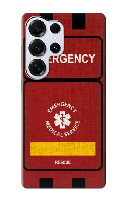 S3957 Emergency Medical Service Hülle Schutzhülle Taschen für Samsung Galaxy S25 Ultra