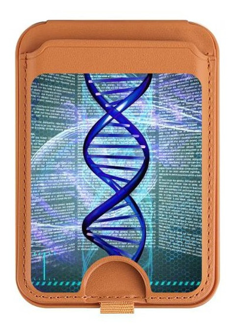 S0632 DNA Magnetic Card Holder Wallet Stand with MagSafe for iPhone 16 15 14 13 Pro Max