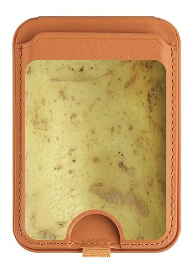 S0814 Potato Magnetic Card Holder Wallet Stand with MagSafe for iPhone 16 15 14 13 Pro Max