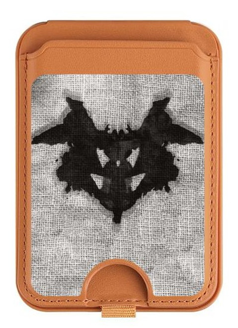 S2549 Rorschach Psychological Test Magnetic Card Holder Wallet Stand with MagSafe for iPhone 16 15 14 13 Pro Max