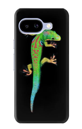 S0125 Green Madagascan Gecko Hülle Schutzhülle Taschen für Google Pixel 9a