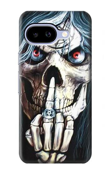 S0222 Skull Pentagram Hülle Schutzhülle Taschen für Google Pixel 9a